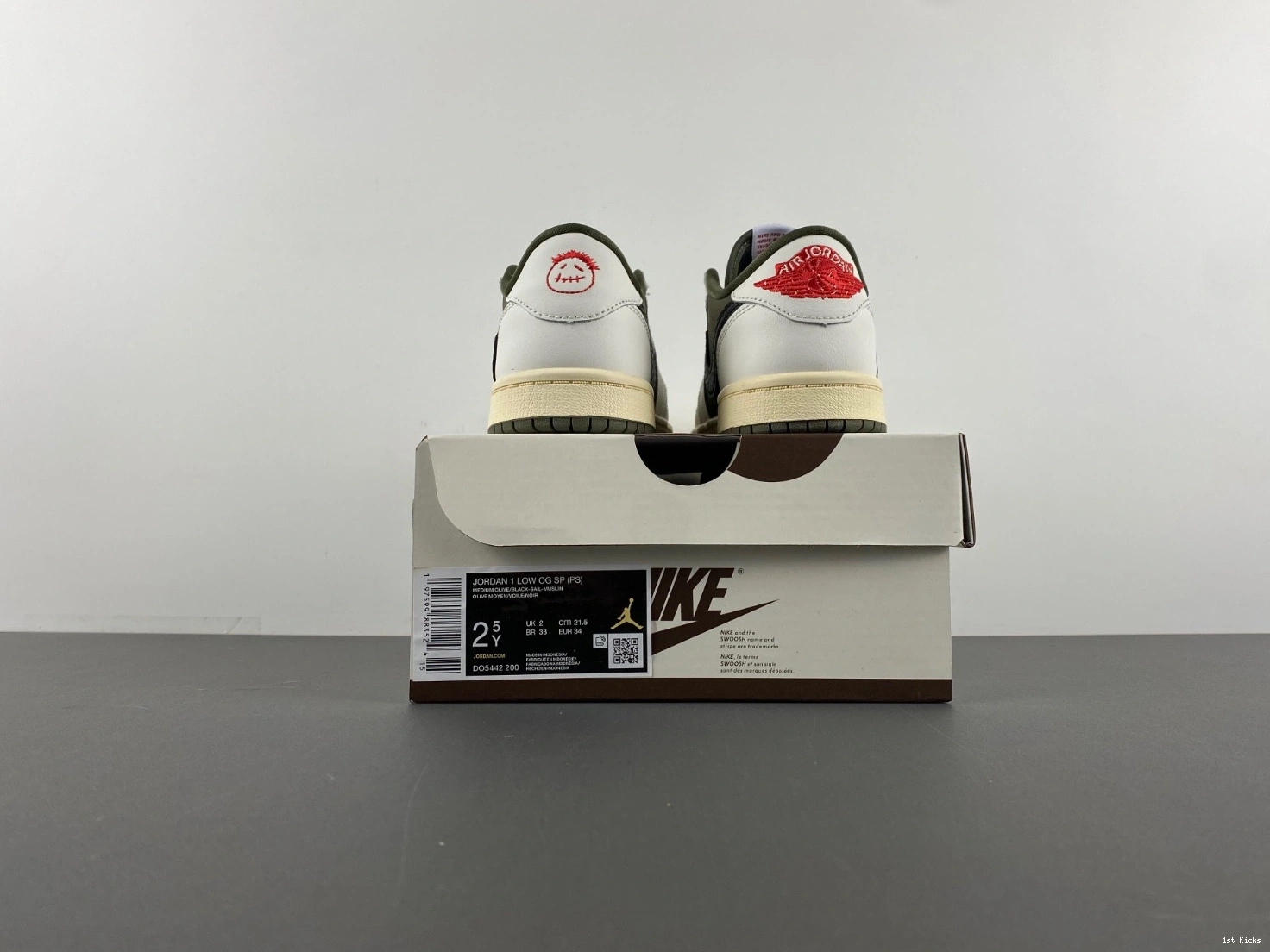 Jordan SP Olive Scott  Retro Travis 1 DO5442-200 Low Medium OG (PS) 0430
